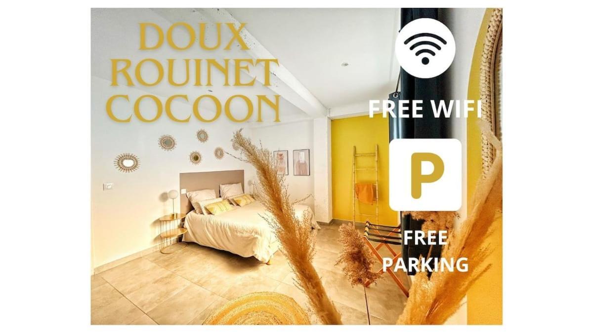 Doux Rouinet Cocoon Apartment Fourques  Bagian luar foto